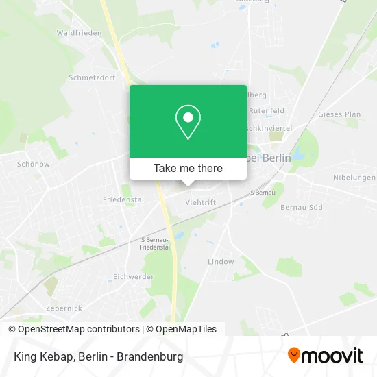 Карта King Kebap