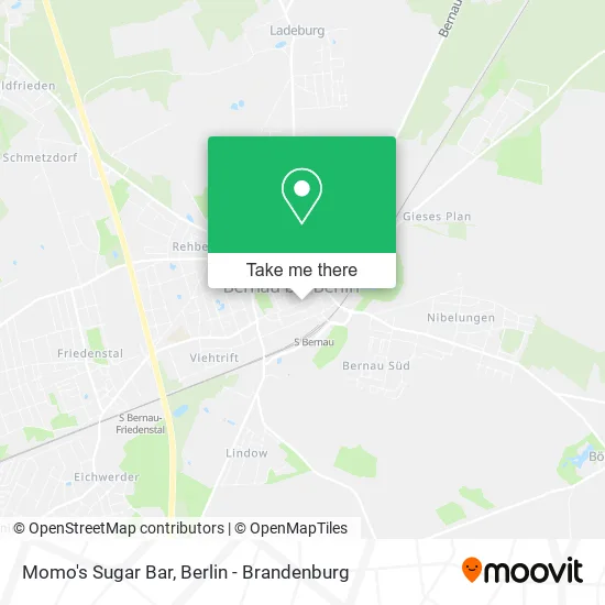 Карта Momo's Sugar Bar