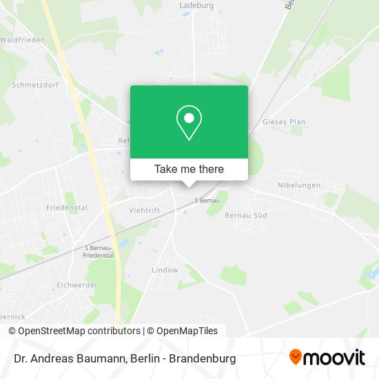 Dr. Andreas Baumann map