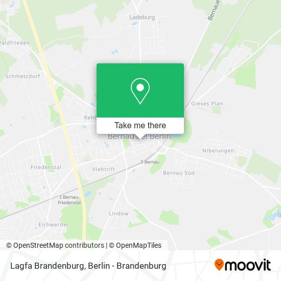 Lagfa Brandenburg map