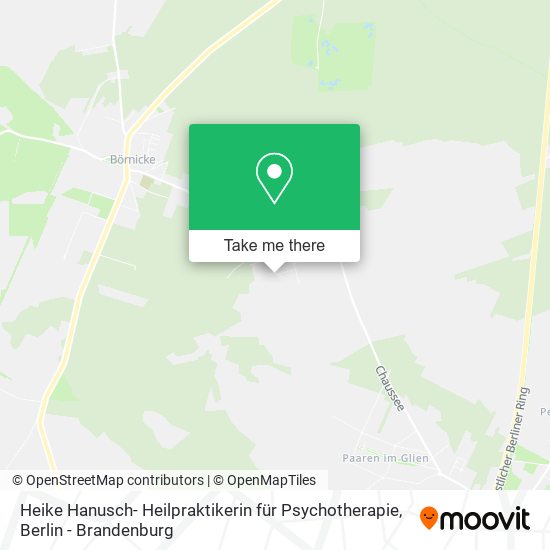 Heike Hanusch- Heilpraktikerin für Psychotherapie map