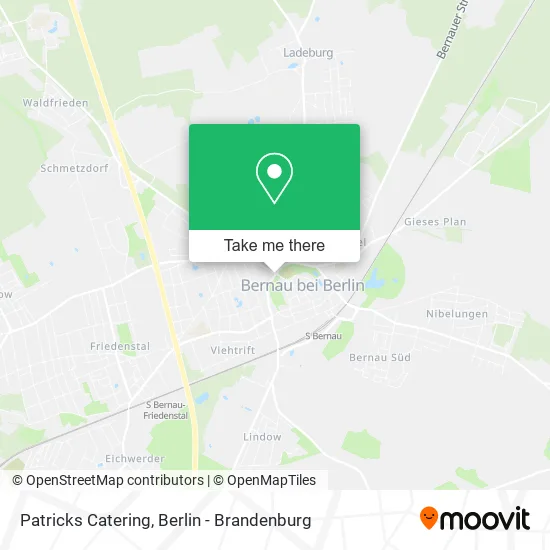 Карта Patricks Catering