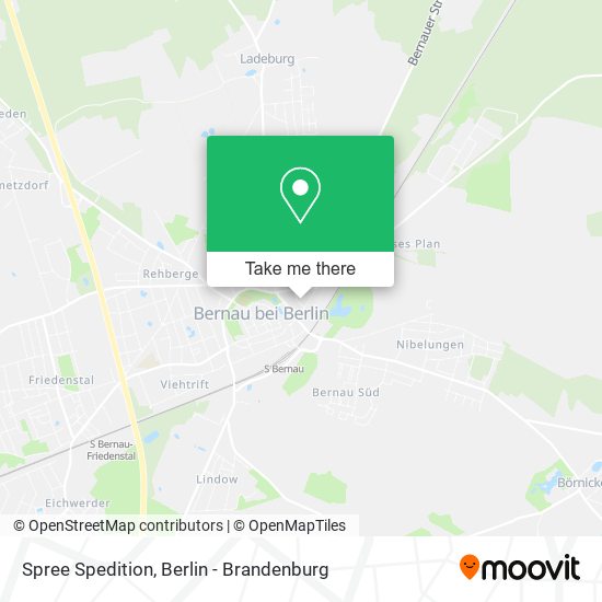 Карта Spree Spedition