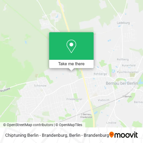 Карта Chiptuning Berlin - Brandenburg