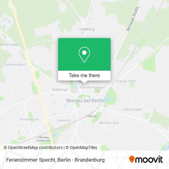 Ferienzimmer Specht map
