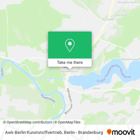 Карта Awk-Berlin Kunststoffvertrieb