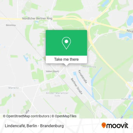 Карта Lindencafé