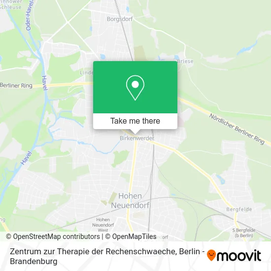 Карта Zentrum zur Therapie der Rechenschwaeche