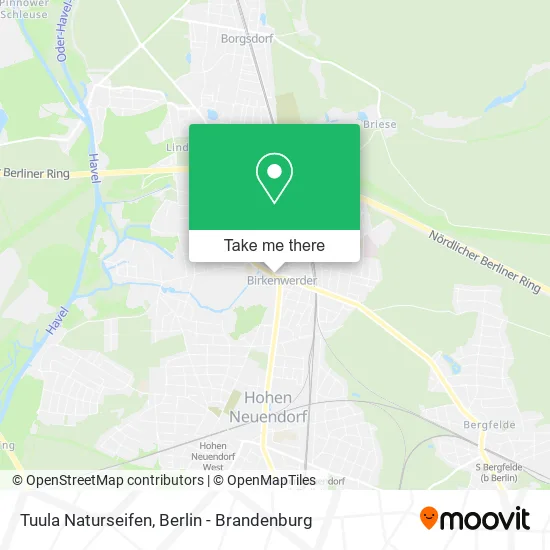 Карта Tuula Naturseifen