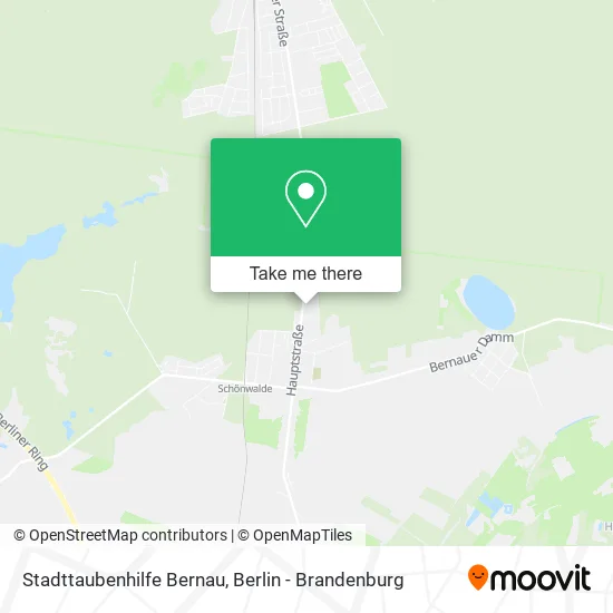 Карта Stadttaubenhilfe Bernau