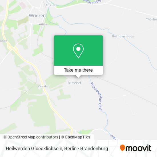 Карта Heilwerden Gluecklichsein