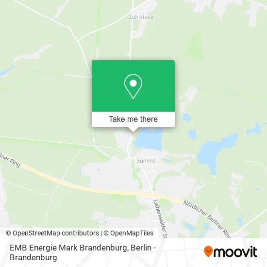 Карта EMB Energie Mark Brandenburg