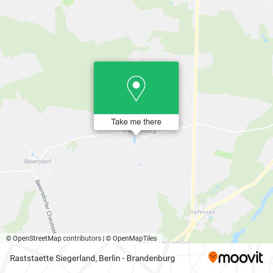 Raststaette Siegerland map