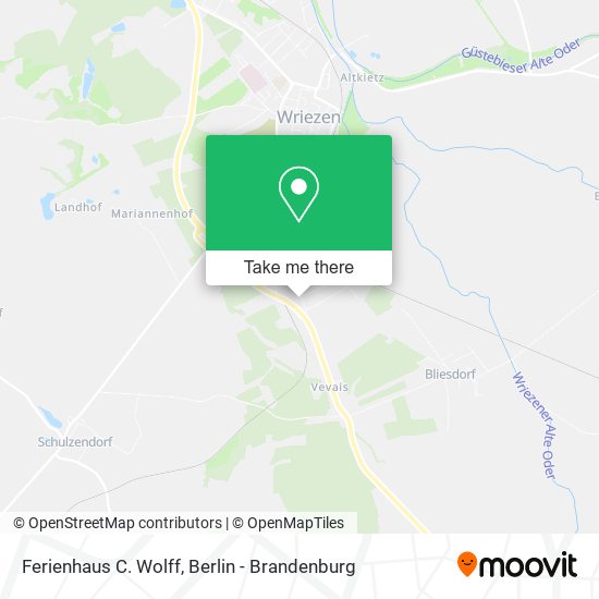 Ferienhaus C. Wolff map