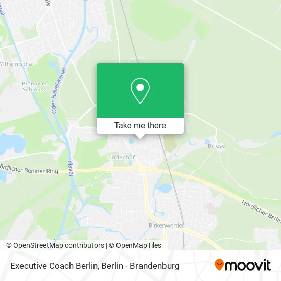 Карта Executive Coach Berlin