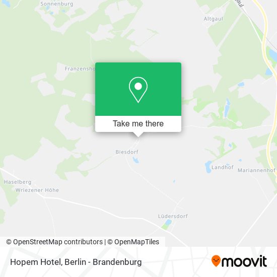 Hopem Hotel map