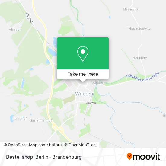 Карта Bestellshop