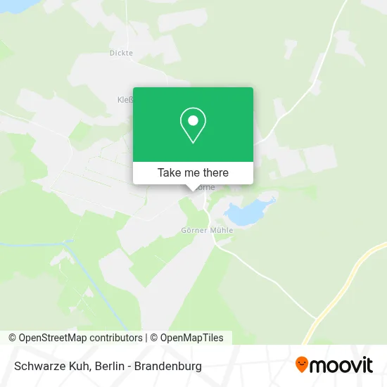 Schwarze Kuh map