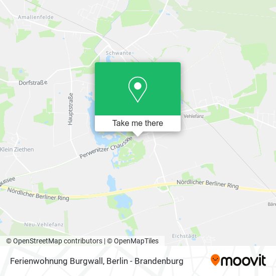 Ferienwohnung Burgwall map
