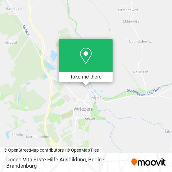 Doceo Vita Erste Hilfe Ausbildung map