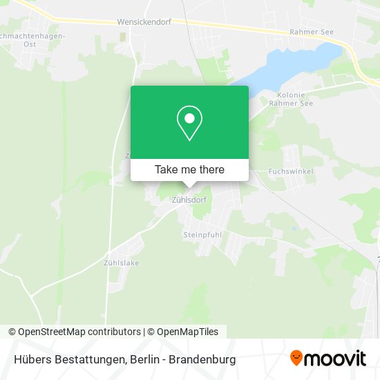 Hübers Bestattungen map