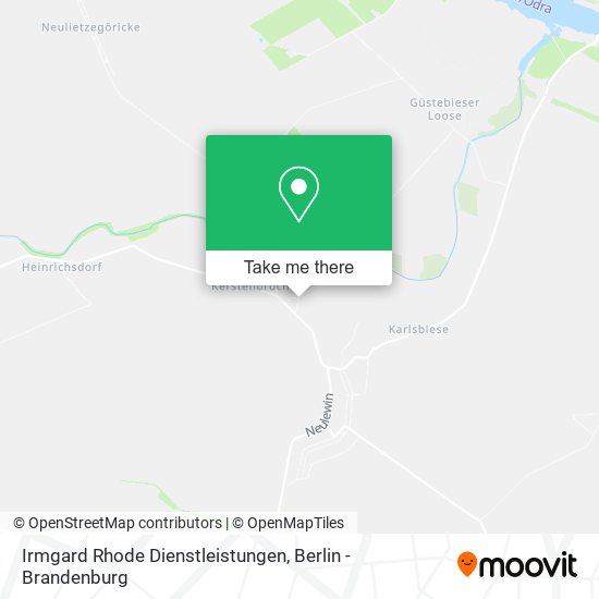 Irmgard Rhode Dienstleistungen map