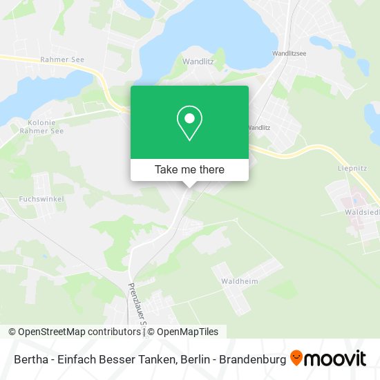 Bertha - Einfach Besser Tanken map