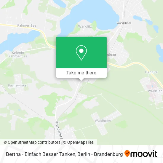 Карта Bertha - Einfach Besser Tanken