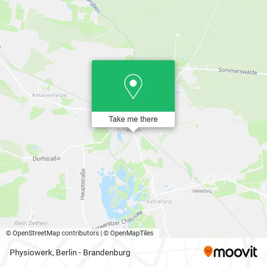 Карта Physiowerk