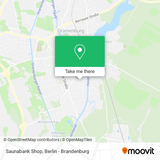 Saunabank Shop map