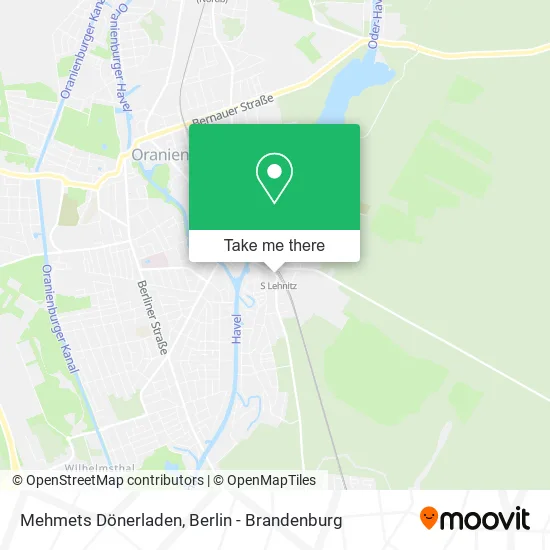 Карта Mehmets Dönerladen