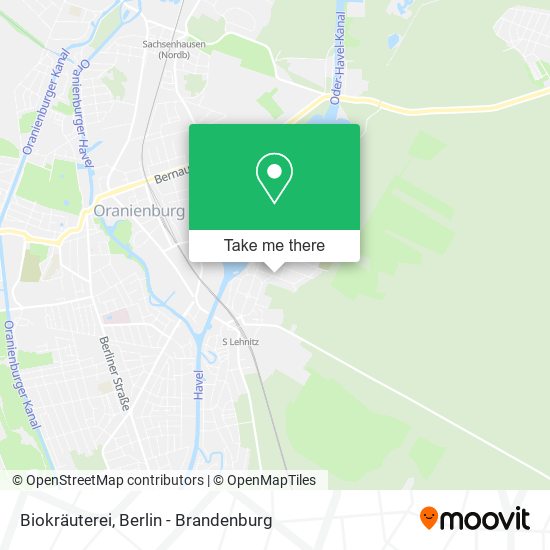 Biokräuterei map
