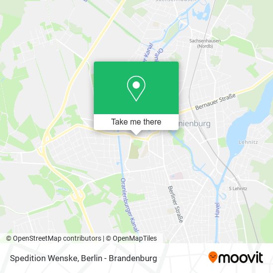Spedition Wenske map