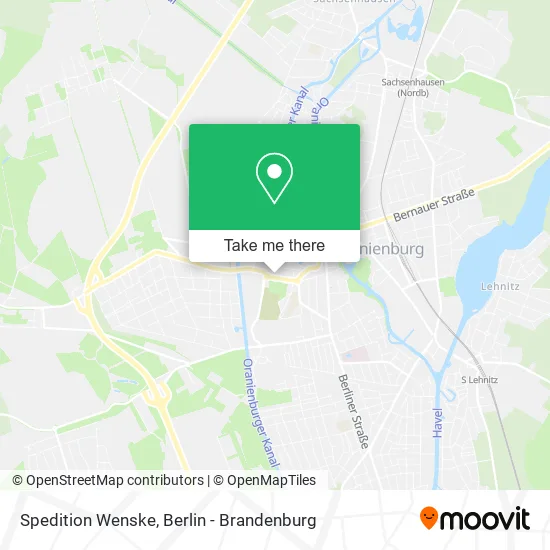 Карта Spedition Wenske