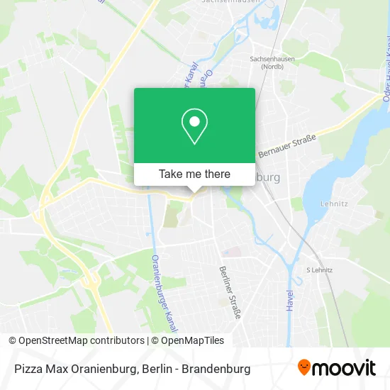 Карта Pizza Max Oranienburg