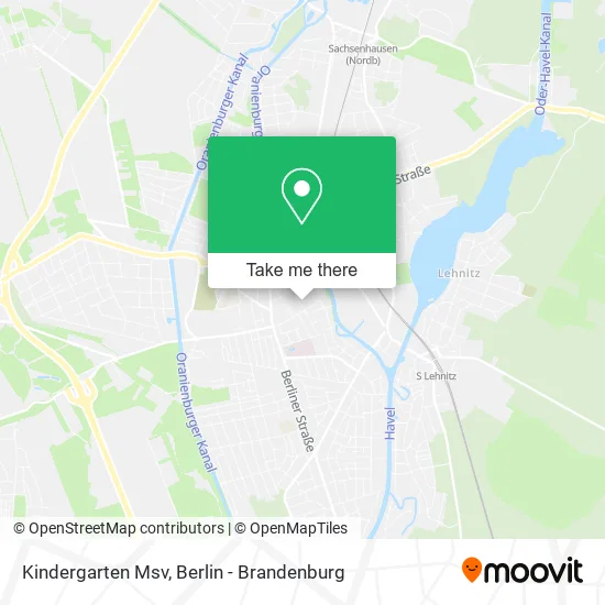 Kindergarten Msv map