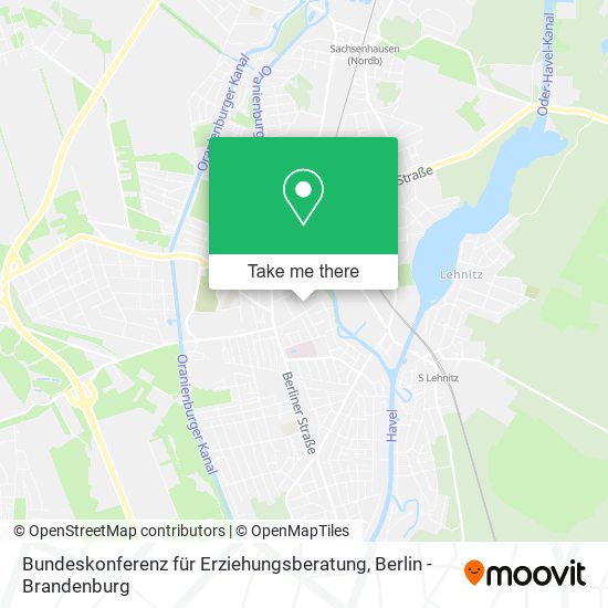 Bundeskonferenz für Erziehungsberatung map