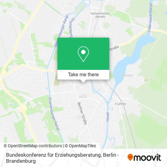 Bundeskonferenz für Erziehungsberatung map