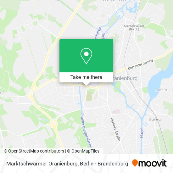 Marktschwärmer Oranienburg map