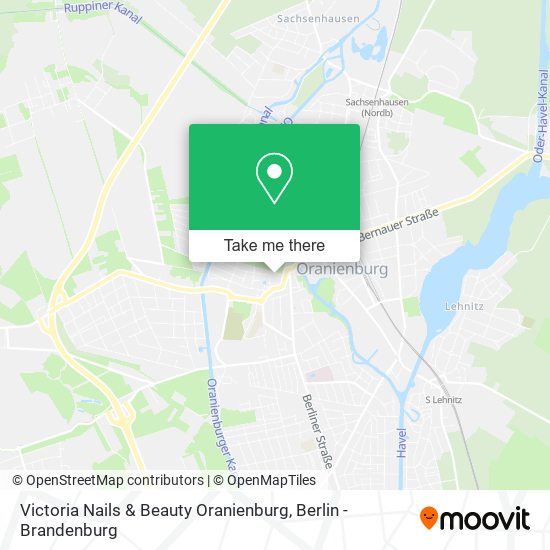 Victoria Nails & Beauty Oranienburg map