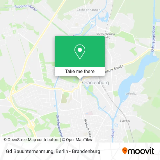 Gd Bauunternehmung map