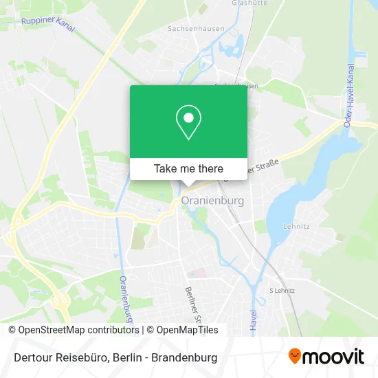 Dertour Reisebüro map