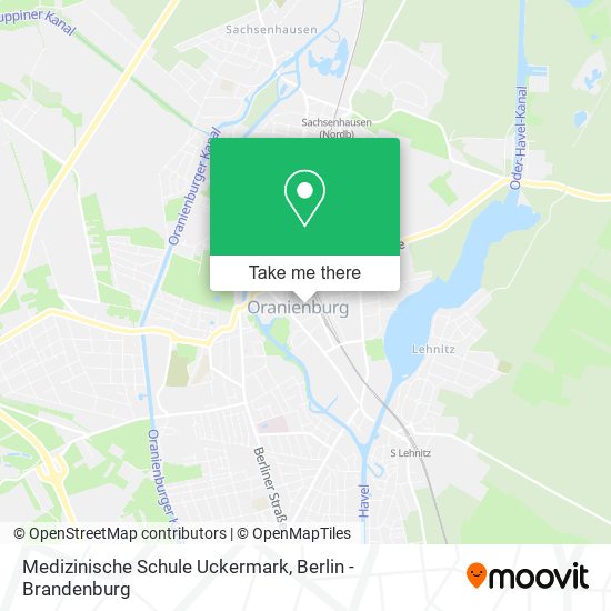 Medizinische Schule Uckermark map