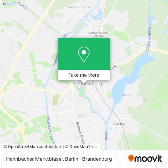 Hahnbacher Marktbläser map