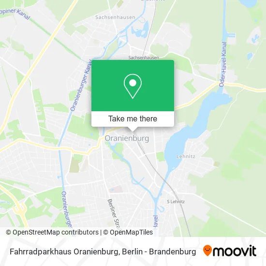 Карта Fahrradparkhaus Oranienburg