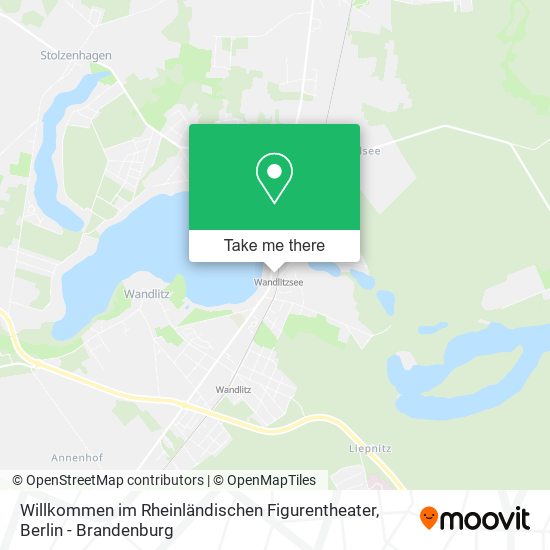 Карта Willkommen im Rheinländischen Figurentheater