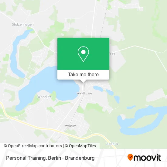 Карта Personal Training