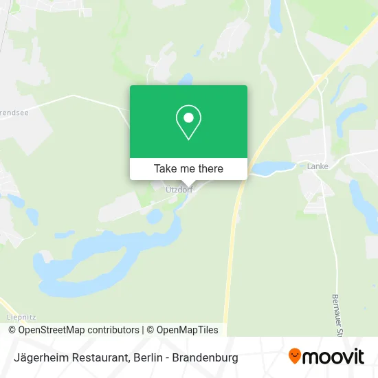 Jägerheim Restaurant map