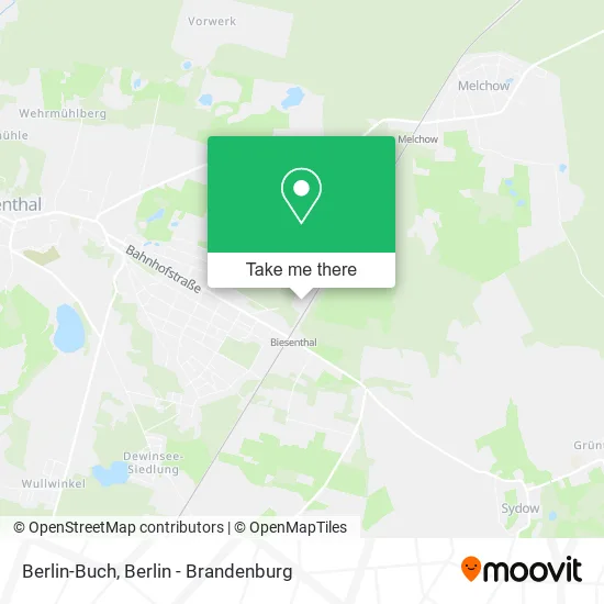 Berlin-Buch map
