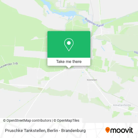 Карта Pruschke Tankstellen